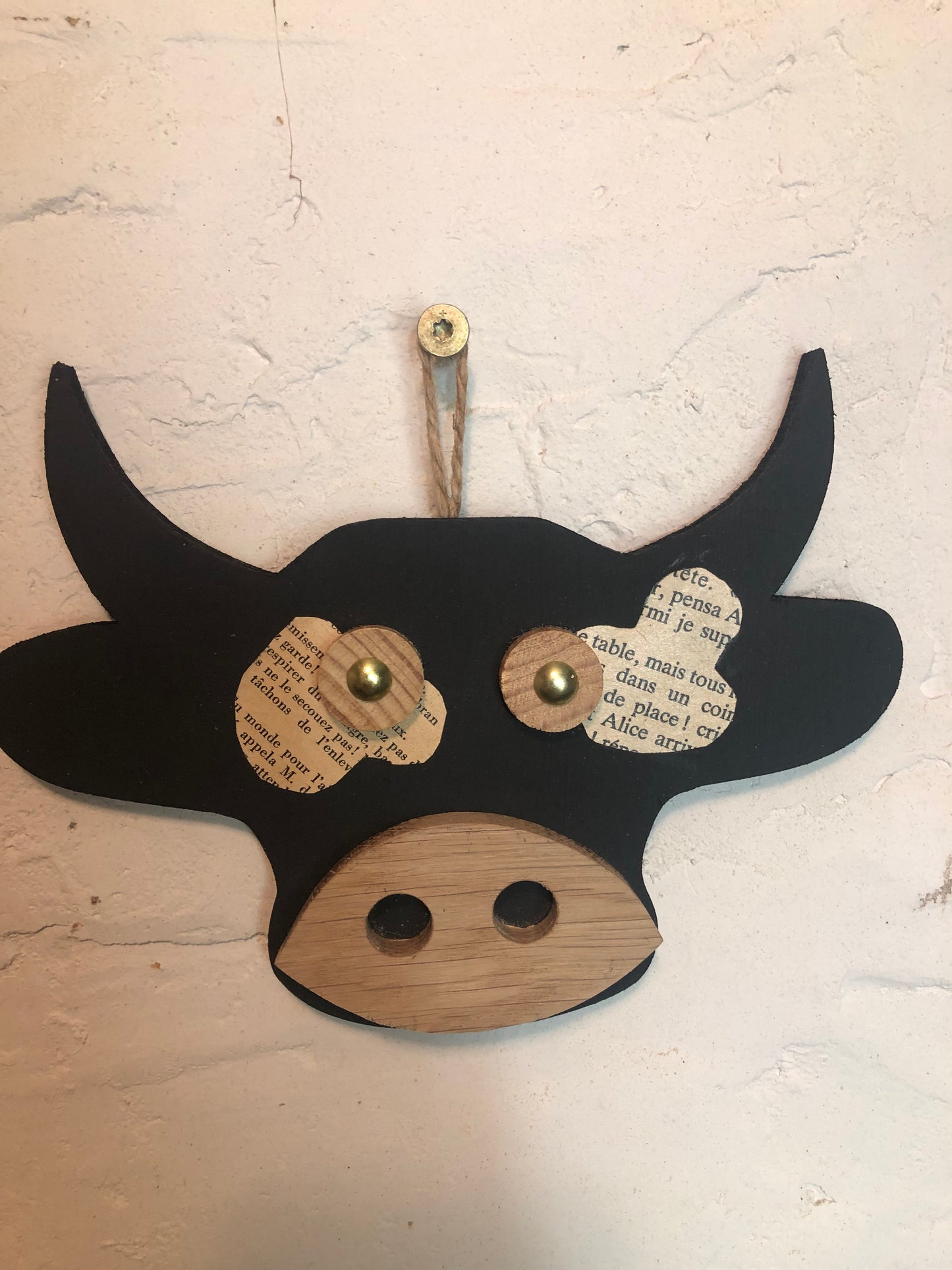 Décoration Tête de vache